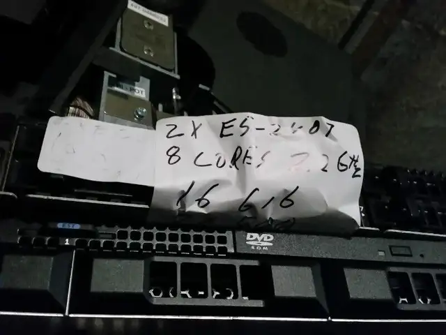 dell poweredge r420 2 x e5-2407 dual power 16g hundreds of dell in Other in City of Montréal - Image 2
