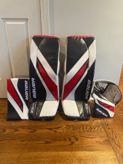 Goalie pad set , View more