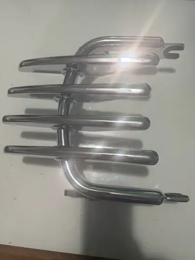 Chrome Stealth Luggage Rack Fit For 09-24 Harley Touring Street Glide Road King.