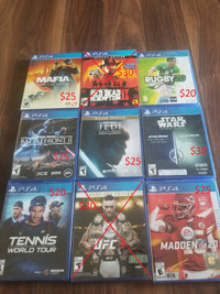 VARIOUS BRAND NEW SEALED PS4 GAMES PLAYSTATION VIDEO GAMES