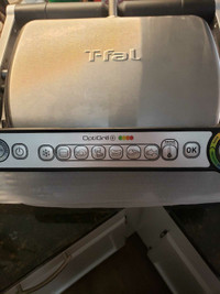 T-Fal OptGrill + Sandwich press/grill $50 OBO