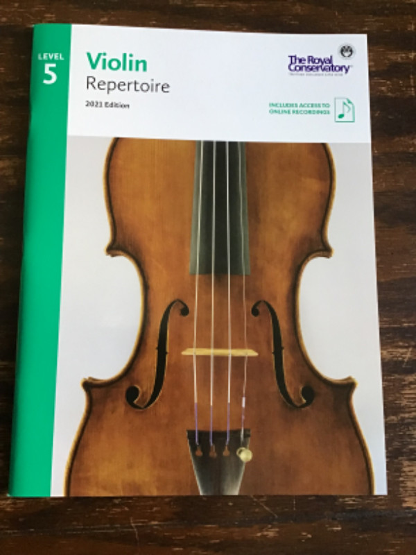 RCM Violin Repertoire Level 5 in Other in Kitchener / Waterloo