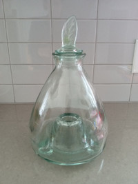 Vintage Heavy Glass Wasp/ Fly/ Bee Trap