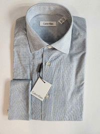 3 NEW Calvin Klein SIZE 15 dress shirts bundle deal