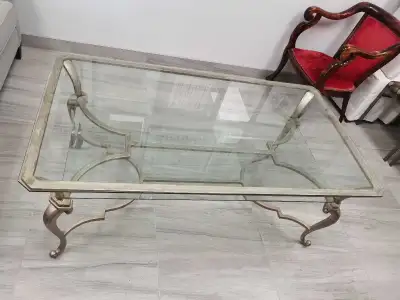 elegant heavy duty Glass Coffee Table, View more