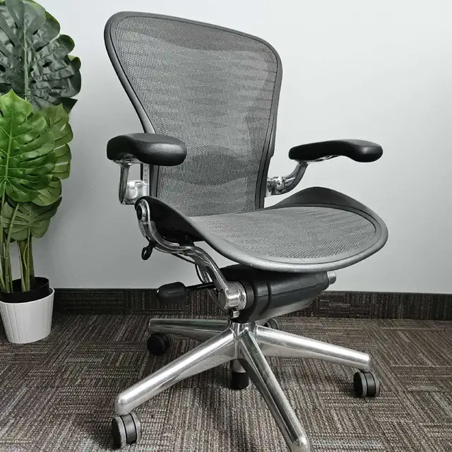 Herman miller Aeron ergonomic office chair FREE DELIVERY in Chairs & Recliners in City of Toronto - Image 2
