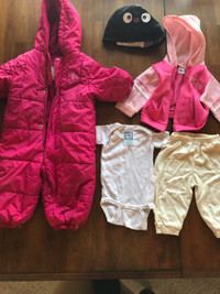 Girl's 6 to 9 Months Clothing - 5 Items