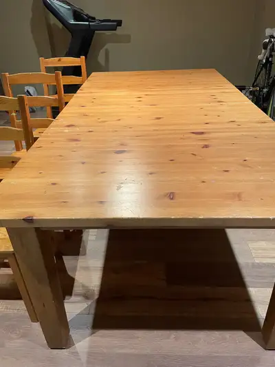 dining table and 3 chairs, View more