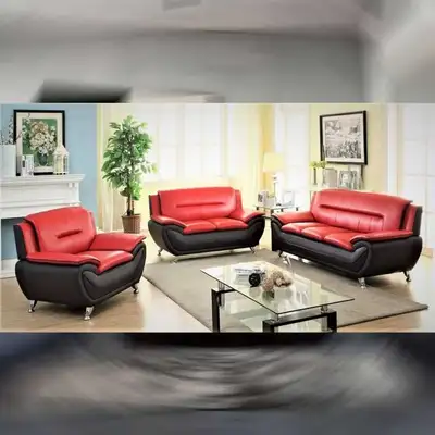 Brand New Leather Living Room Set, View more