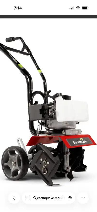 Earthquake MC-33 Tiller, View more