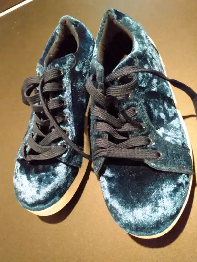 Blue Velvet Shoes, View more