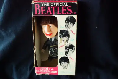 Very Rare The Beatles Ringo Starr Vintage Doll with Original Box, View more