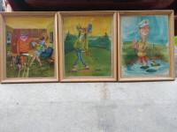 3 Golf Caricatures Pictures