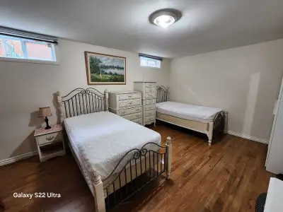 Furnished Room for Rent, Suitable for a couple or two persons. – 4 Min Walk to Conestoga College (Do...