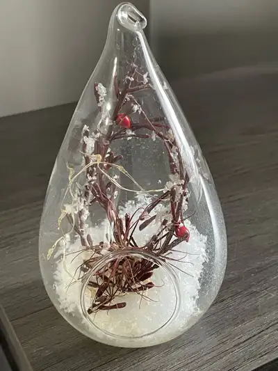 BEAUTIFUL BATTERY OPERATED HANGING DECORATION OR STAND ALONE, View more