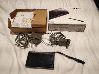 Nintendo DS Lite (Black) c/w Original Box & 2 Chargers - $150