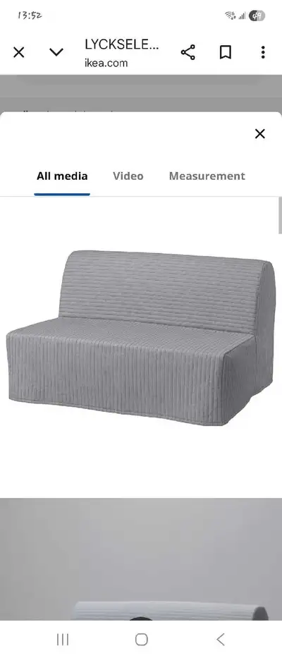 IKEA futon chair to bed, View more