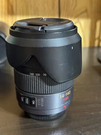 Lumix 14-140mm and 100-300mm, View more