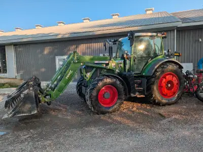 2020 Fendt 516 Profi with 4x80 Fendt Cargo Loader. - 3460 hrs - Front & Cab suspension - Live 3rd fu...