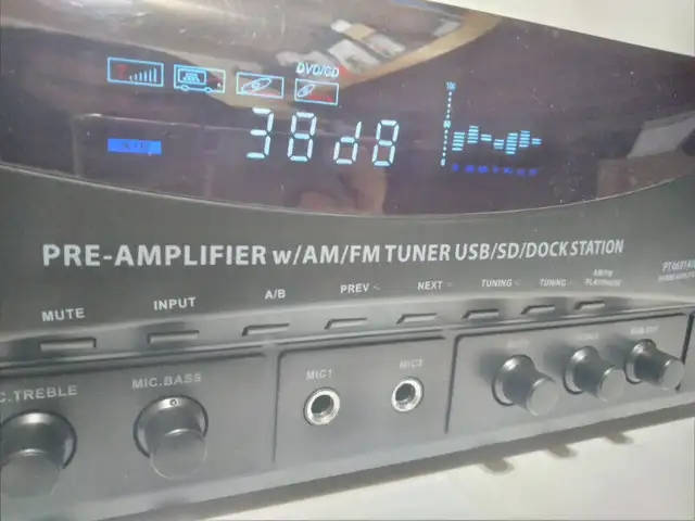 Theater Receiver System Hybrid Stereo Pre-Amplifier 500 Watt in Stereo Systems & Home Theatre in Mississauga / Peel Region - Image 7