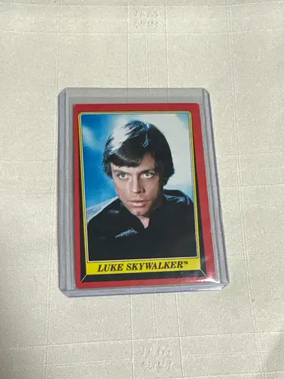 1983 Topps Star Wars Return of the Jedi Card #2 – Luke Skywalker(Z1)