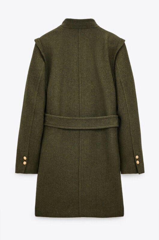 Zara manteau laine wool coat jacket outerwear blazer aritzia top dans Femmes - Hauts et vêtements d'extérieur  à Ville de Montréal - Image 3