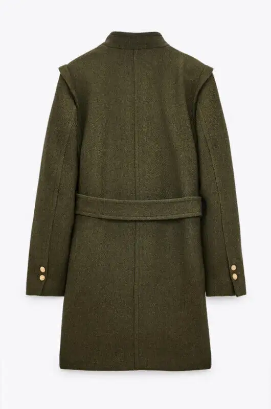 Zara manteau laine wool coat jacket outerwear blazer aritzia top in Women's - Tops & Outerwear in City of Montréal - Image 4