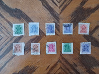 10 Indian Fuedal States Stamp Reprints #8