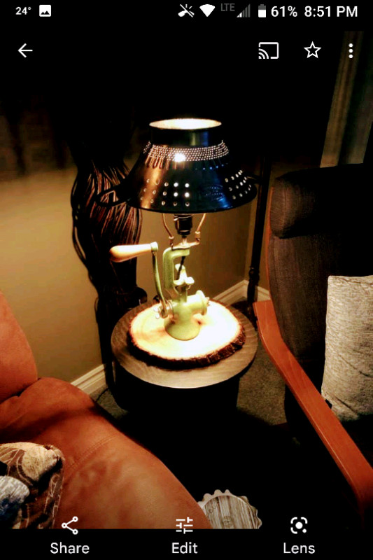 Custom Vintage Table Lamp in Indoor Lighting & Fans in Kitchener / Waterloo - Image 3