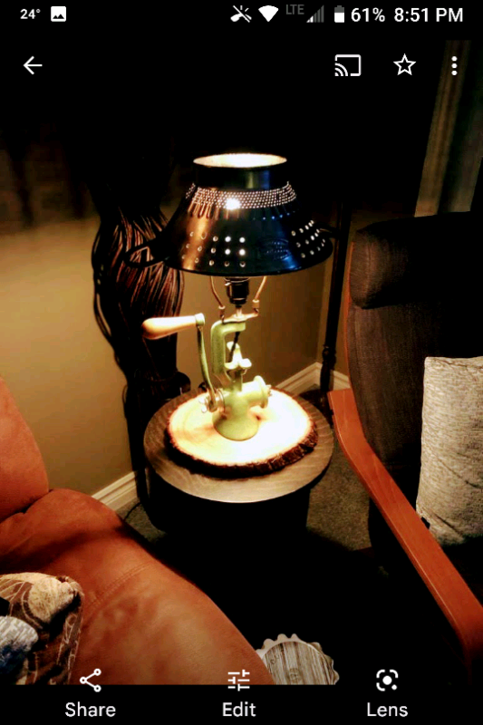 Custom Vintage Table Lamp in Indoor Lighting & Fans in Kitchener / Waterloo - Image 4