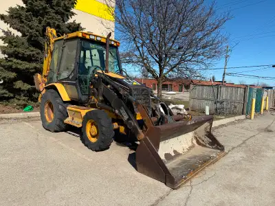 2001 Cat 420 IT backhoe, extend-a-hoe, toolcarrier front bucket, 4x4, pilot controls, everything wor...