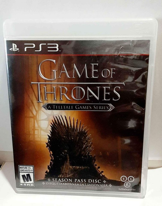 Video Game - Game of Thrones "A Telltale Games Series" in Sony Playstation 3 in Oakville / Halton Region - Image 2