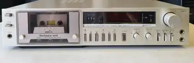 TECHNICS M45  DIRECT DRIVE 2 MOTOR SX HEAD CASSETTE DECK, View more