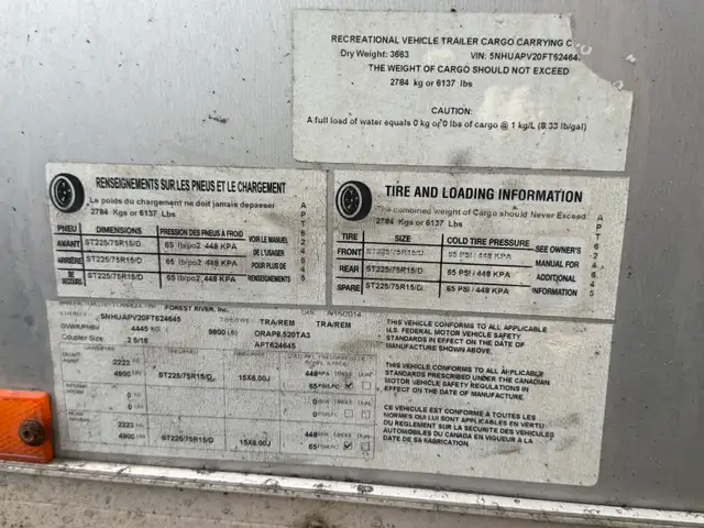 8.5x20ft 2015 Continental Cargo Trailer Enclosed Car Hauler  in Cargo & Utility Trailers in Mississauga / Peel Region - Image 6