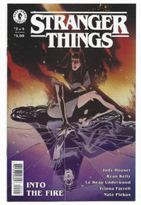 Dark Horse Comic Stranger Things Into the Fire #2 Book CVR B