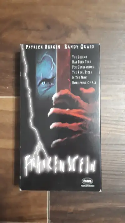 * * Please Read * * Location East Ottawa VHS Frankenstein 1992 Horror/Sci-fi In this TV adaptation o...