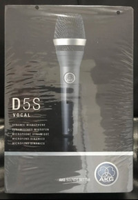 AKG D5S Supercardioid Dynamic Vocal Microphone