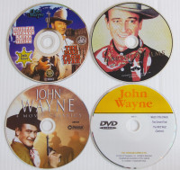 John Wayne Lot de 4 DVD, simples boitiers inclus