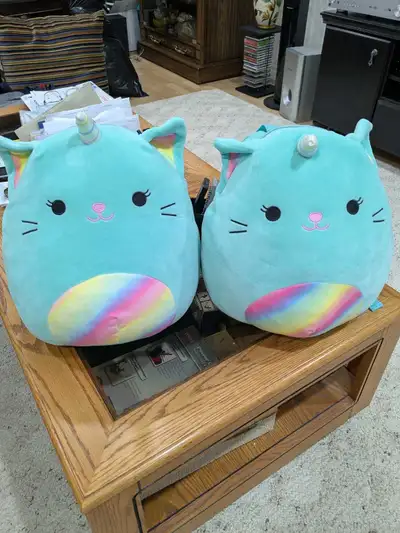 Squishmallow Cat-Unicorn Backpack, View more