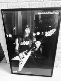 Young James Hetfield Poster