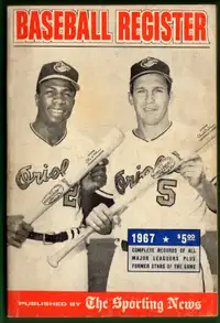 1967 Sporting News Baseball Register