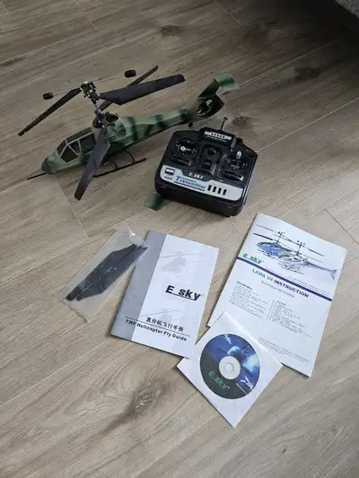 E-Sky Lama V4 Co-Axial RC helicopter, View more