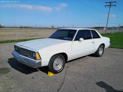1981 Malibu No Engine No Transmission QA1 Front suspension upper & lower tubular A-arm with heavy du...