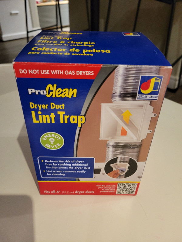 Dryer duct lint trap in Heating, Cooling & Air in Windsor Region