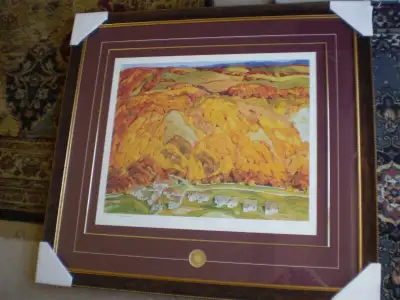 A.J. Casson - " The Credit Forks-1930 " -Limited Edition Print -, View more