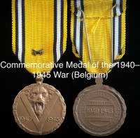 Commemorative Medal of the 1940–45 War (Shipping Available)