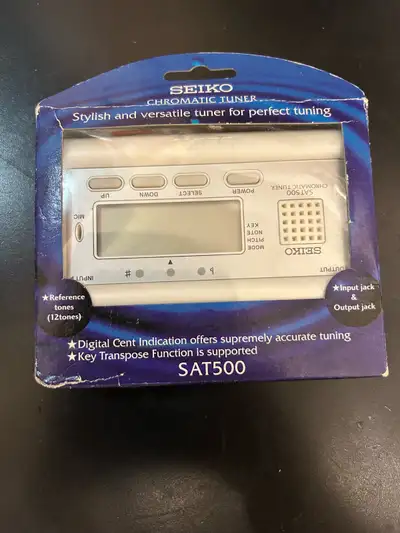 Seiko Chromatic Tuner, View more