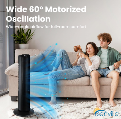 Standing Fan for Bedroom and Home 27" 4700, View more