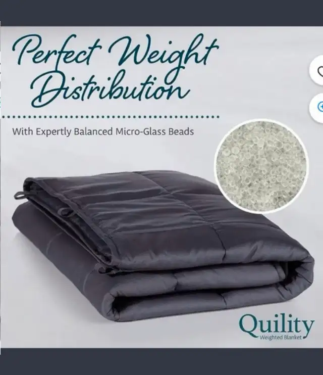 Quility 12LB Weighted Blanket63234577888003123