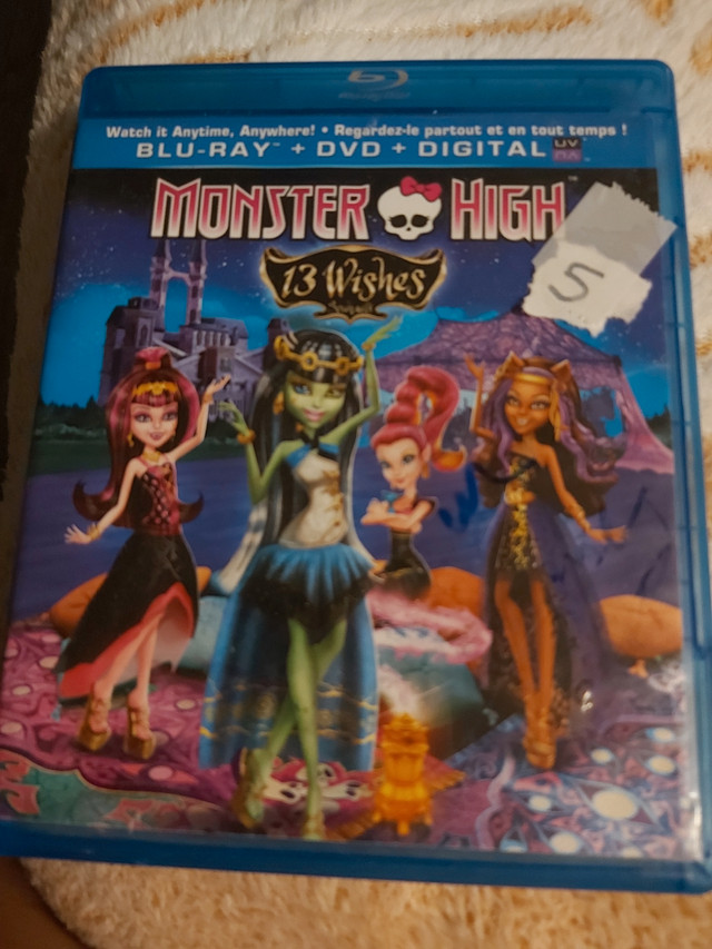 Blu_ray only monster high in CDs, DVDs & Blu-ray in Dartmouth